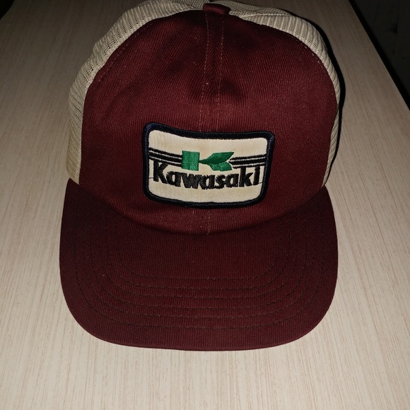 Vintage kawasaki hat Clearance